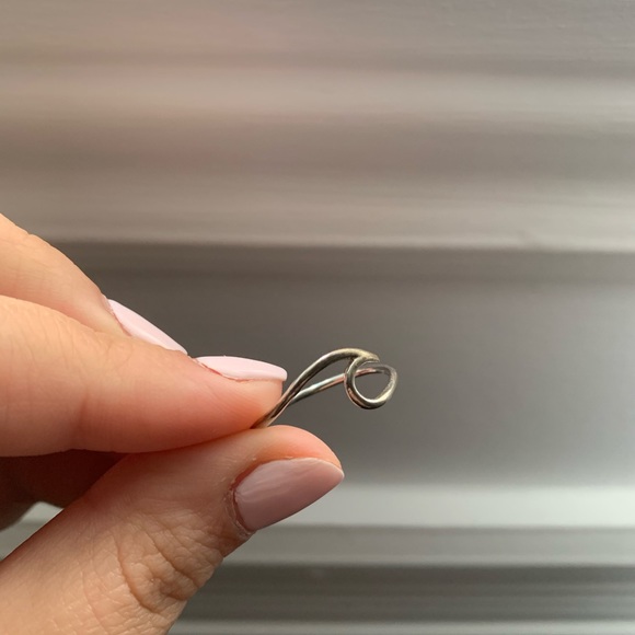Sterling Silver Wave Ring - Picture 3 of 8